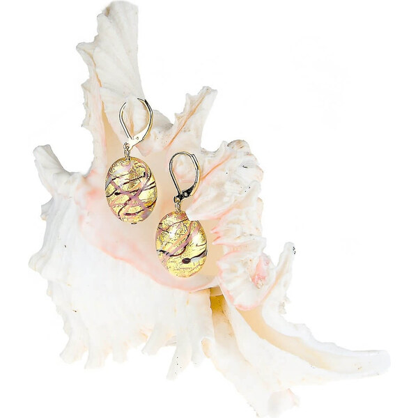 Lampglas Krásne náušnice Romantic Roots z perál Lampglas s 24 66588220