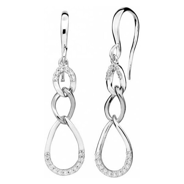 Silver Cat Elegantné náušnice so zirkónmi SC438 66582503