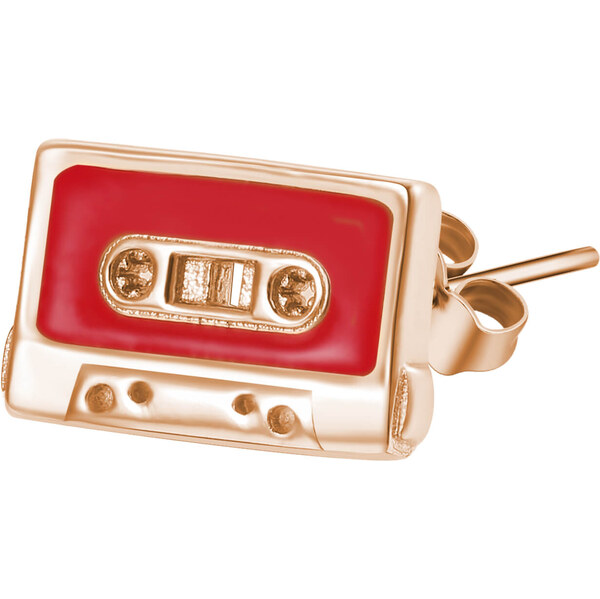 Rosato Bronzová single náušnica Hudobná kazeta Storie RZO025 66585282