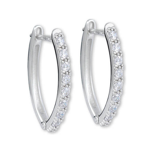 Soliter Očarujúce strieborné kruhové náušnice 436 001 00575 04 66585784