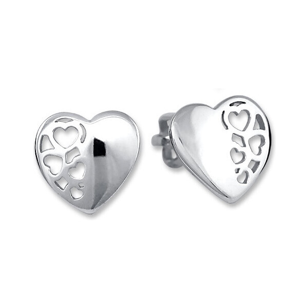 Soliter Strieborné náušnice Srdce 431 001 02802 04 66578100