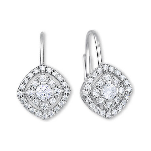 Soliter Nežné strieborné náušnice s kryštálmi 436 001 00574 04 66579896