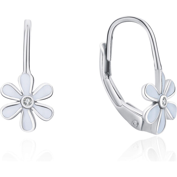 MOISS Očarujúce strieborné náušnice Kytičky E0000151 67196187
