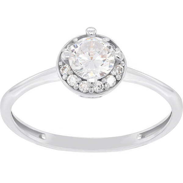 Brilio Silver Strieborný zásnubný prsteň GR003W 52 mm 66581859