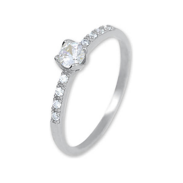 Soliter Nežný prsteň z bieleho zlata s kryštálmi 229 001 00858 07 58 66584738