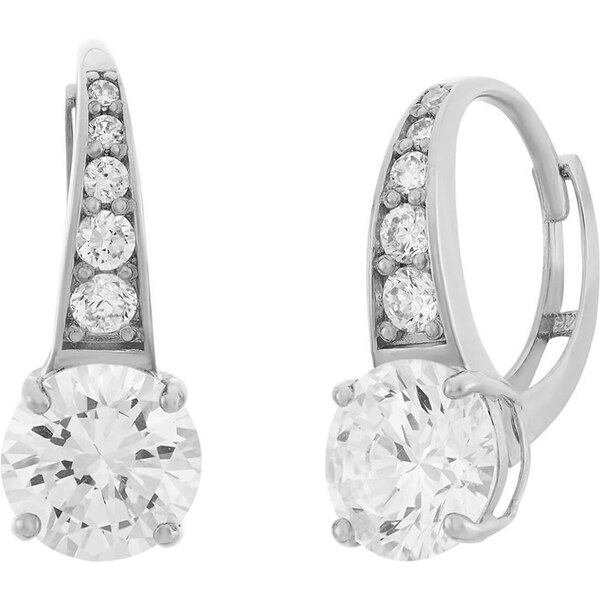 JVD Strieborné náušnice s čírymi zirkónmi SVLE0974XH2BI00 66581095