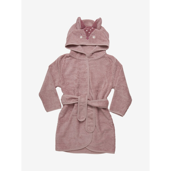 Pippi Bambusový župan Old rose 54472643