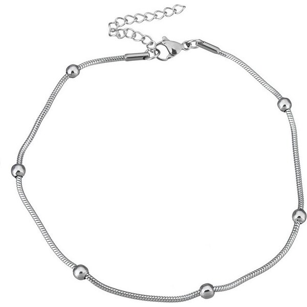 Šperky4U Dámska oceľová retiazka na nohu RN1125 54549715