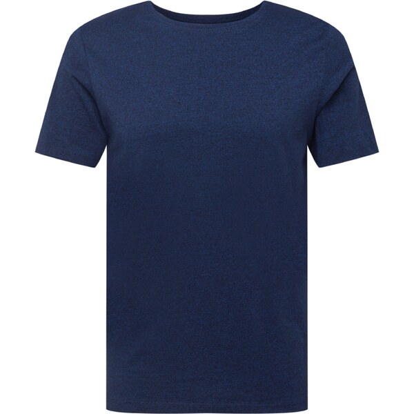 Lindbergh Tričko Mouliné námornícka modrá 50250308