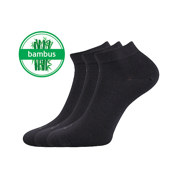 DESI bambusové antibakteriálne ponožky Lonka Tm. sivá 35-38 3 páry 26458906