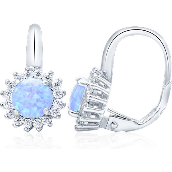 Dámske strieborné náušnice MARY 25192549