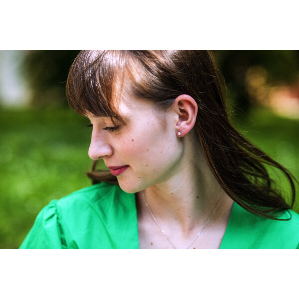 Olivie Strieborné náušnice 4 mm ZORA 2819 14271675