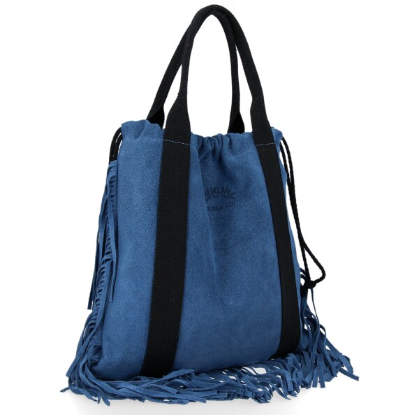 Kožené kabelka shopper bag Vittoria Gotti jeans B7 27614497