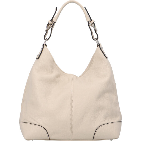 Dámska kožená kabelka béžová - ItalY Inpelle béžová 25217142