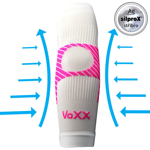 PROTECT kompresné bandáž VoXX - LOKET Biela S / M 1 kus 26251835