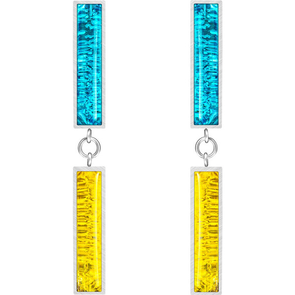 Preciosa Luxusné oceľové náušnice Desire s českým krištáľom Preciosa 66591991