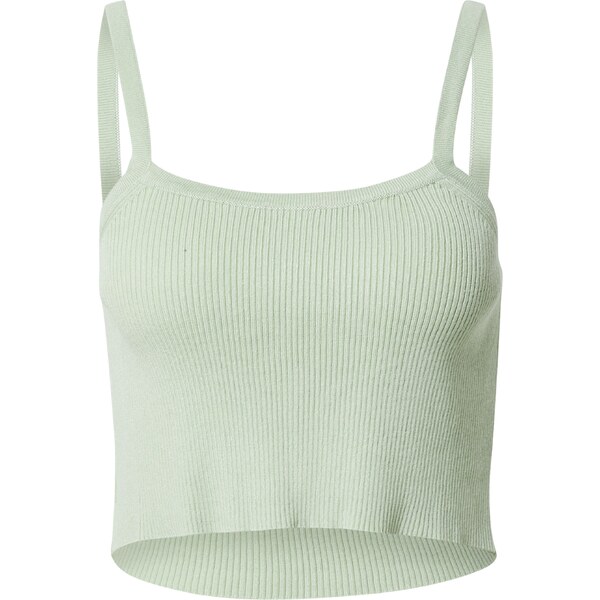 Missguided Vyšívaný top svetlozelená 25360753