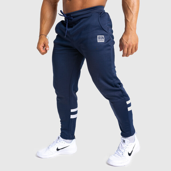 Jogger tepláky Iron Aesthetics Boxed, navy 24554042