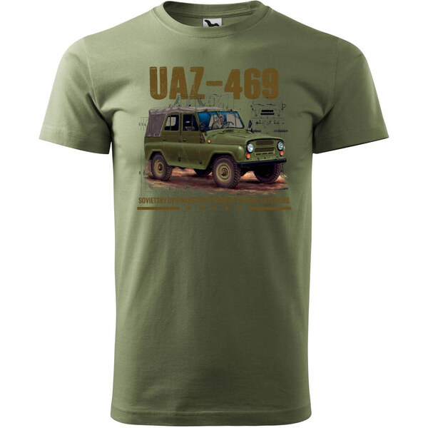 ARMYTEX Tričko UAZ-469 olive 25479371
