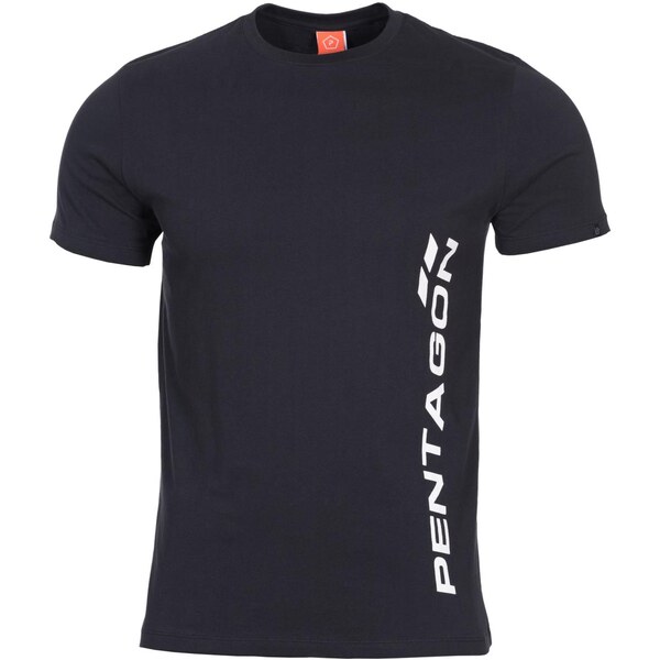 Tričko Pentagon Vertical čierne 25479348
