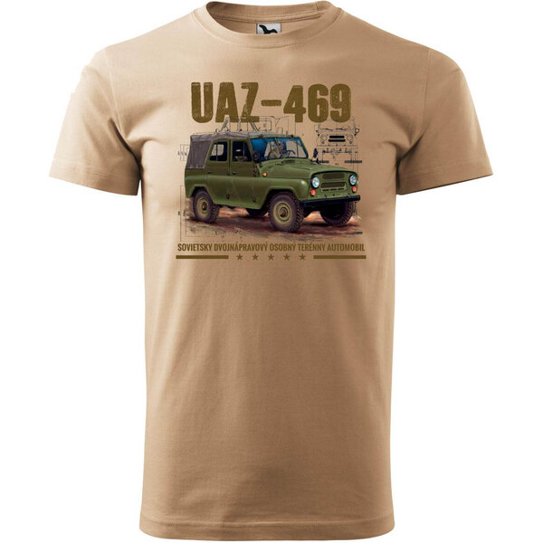 ARMYTEX Tričko UAZ-469 púštne 25479604