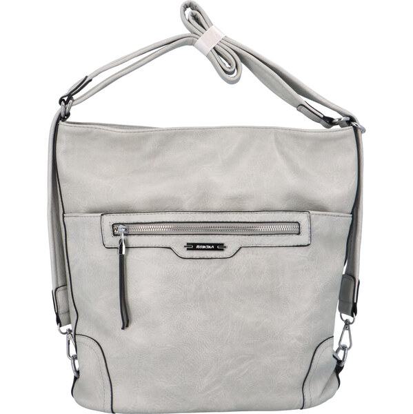 Dámsky kabelko/batoh šedý - Romina & Co Bags Zilla 1 šedá 64589266