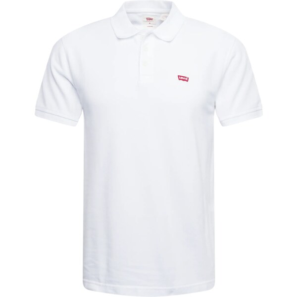 LEVIS Tričko Housemark Polo ohnivo červená / biela 25556661