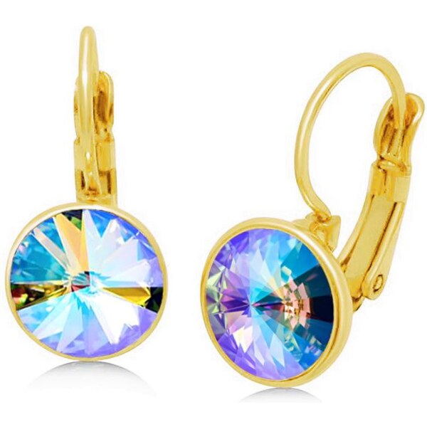 SWAROVSKI Elements Swarovski e. náušnice Paradise, chameleón see3555 25538024