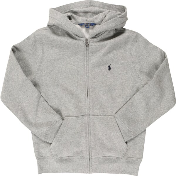 Polo Ralph Lauren Tepláková bunda sivá melírovaná 25555827