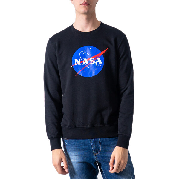 Čierna mikina NASA s potlačou 66470063