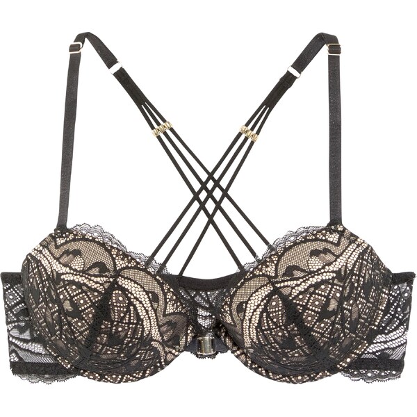 LASCANA Podprsenka krémová / čierna 54226126