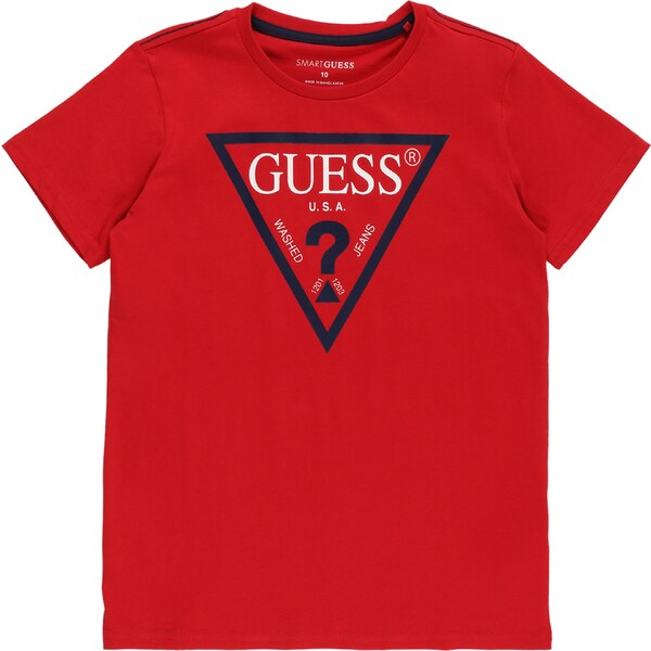 GUESS Tričko modrá / červená / biela 25622401