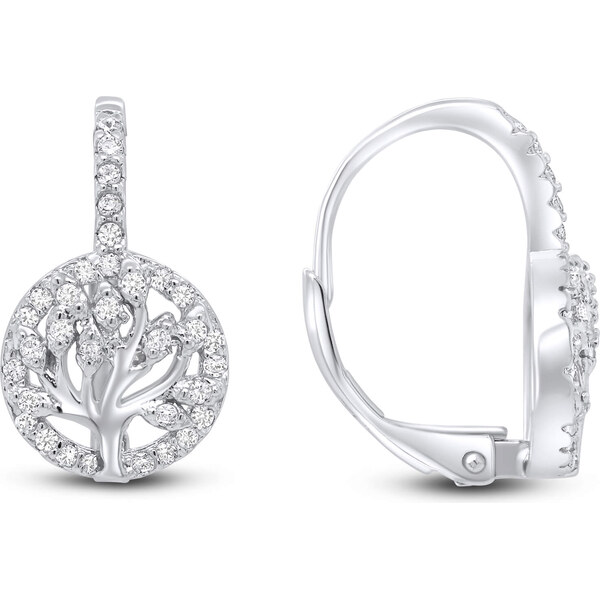 Brilio Silver Štýlové strieborné náušnice strom života EA47 66594607