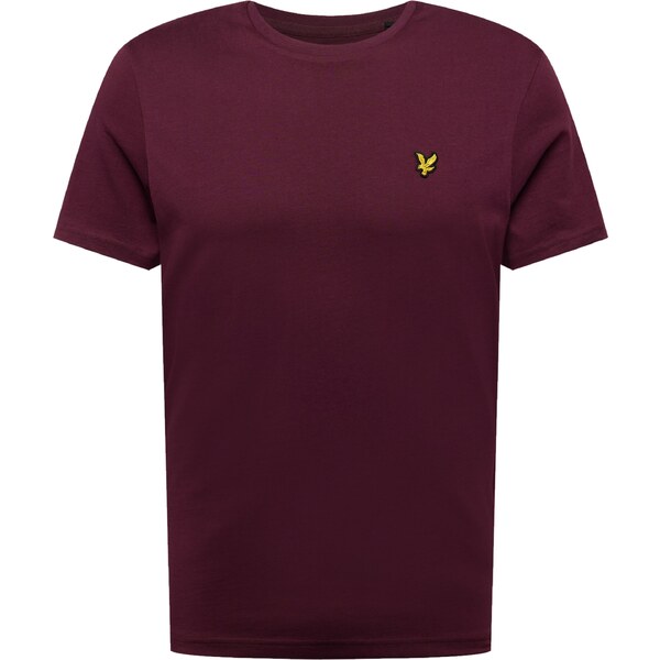Lyle & Scott Tričko burgundská 25704621