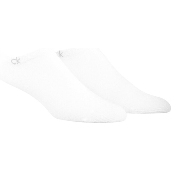 CALVIN KLEIN White 2-Pack ponožky 25695867