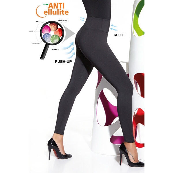 Glara Zoštíhľujúci push-up legíny s vysokým pásom Anti-cellulite 29734024