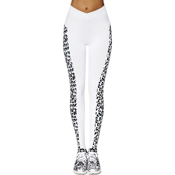 Glara Luxusné funkčné športové legíny s vyšším pásom 28801926