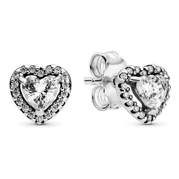 Pandora Romantické srdiečkové náušnice Timeless 298427C01 66591828