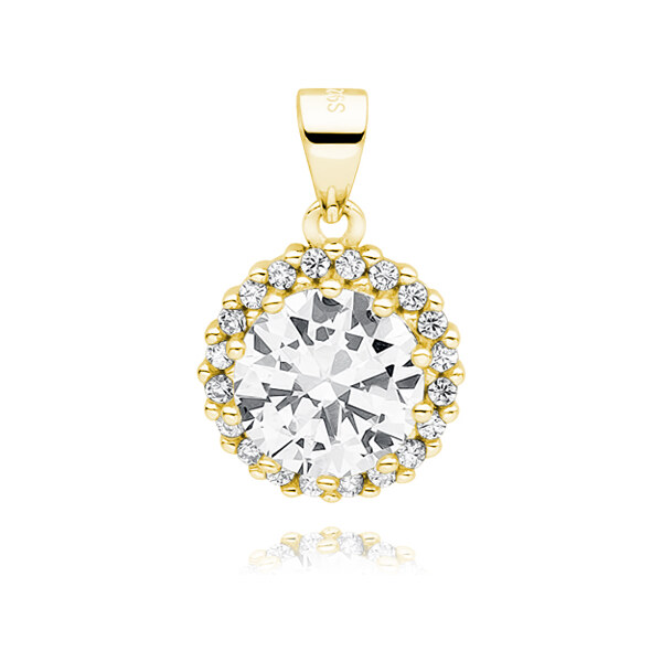 Olivie Strieborný prívesok ZIRKON GOLD 5300 25889308