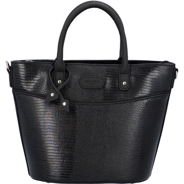 Malá dámska kabelka do ruky čierna - Hexagona SanDeep čierna 25869816