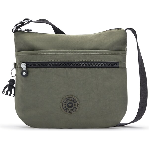 KIPLING Taška cez rameno Arto tmavozelená / čierna 54224382