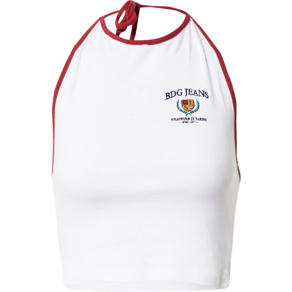 BDG Urban Outfitters Top zmiešané farby / biela 54226293