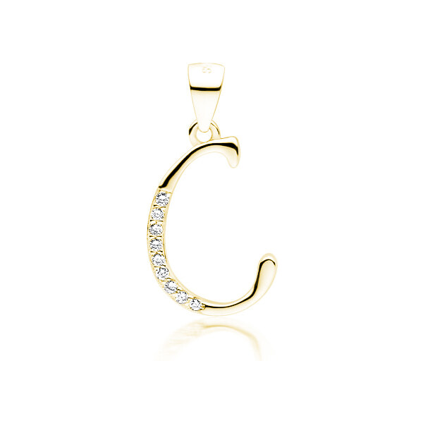 Olivie PÍSMENO C strieborný prívesok GOLD 5307 25944781