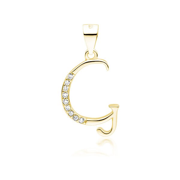 Olivie PÍSMENO G strieborný prívesok GOLD 5311 25944787