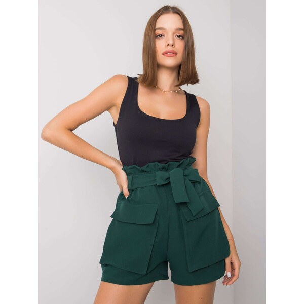 Italy Moda Shorts-DHJ-SN-13295.76-dark green 64682939