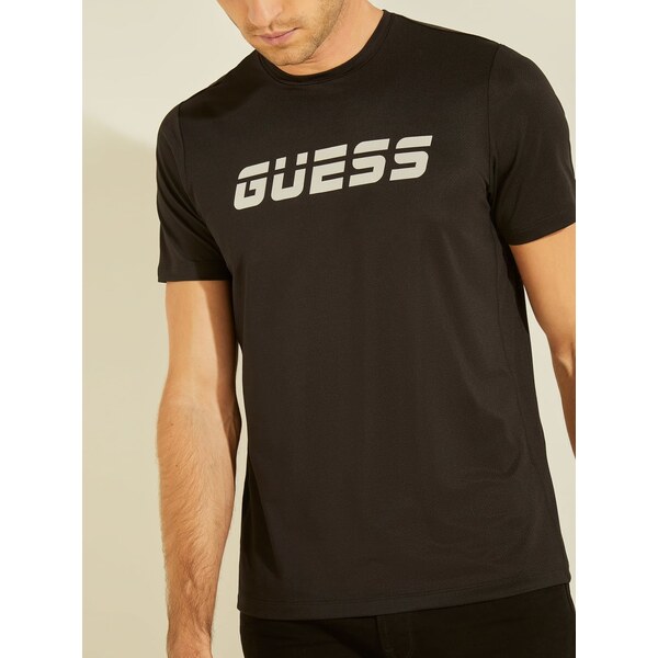 Pánske športové tričko U1YA08MC03Y - JBLK black - Guess 25931333