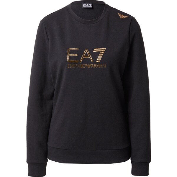 EA7 Emporio Armani Mikina Evolution zlatá / čierna 54226335
