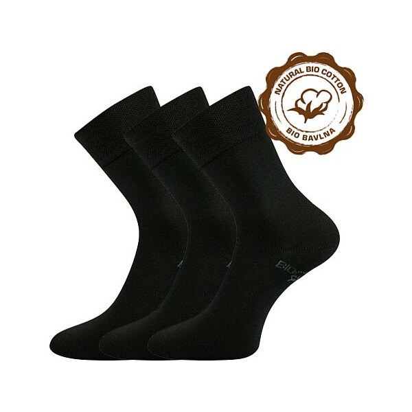 BIOBAN spoločenské BIO ponožky Lonka Čierna 35-38 3 páry 26458513