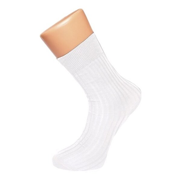 100% bambusové zdravotné ponožky BAMBOX Biela 45-46 3 páry 26251679