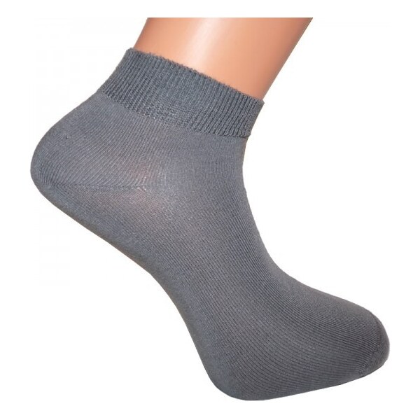 BX-SNEAKER nízke bambusové ponožky BAMBOX Tm. sivá 43-46 3 páry 26458520